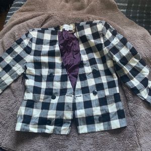 Jones New York blazer with shoulder pads